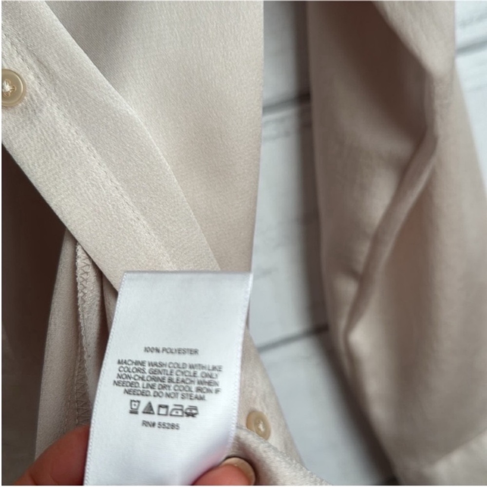 Express Nude/Neutral Button down Shirts - image 2